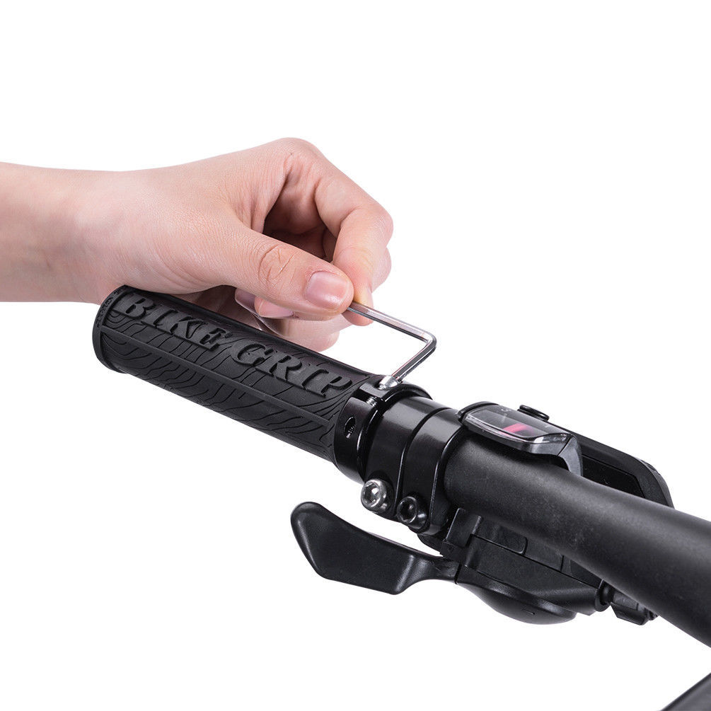 ROCKBROS MTB Bike Grips TPR Rubber Lock-On Non-slip Ultralight Handlebar Grips