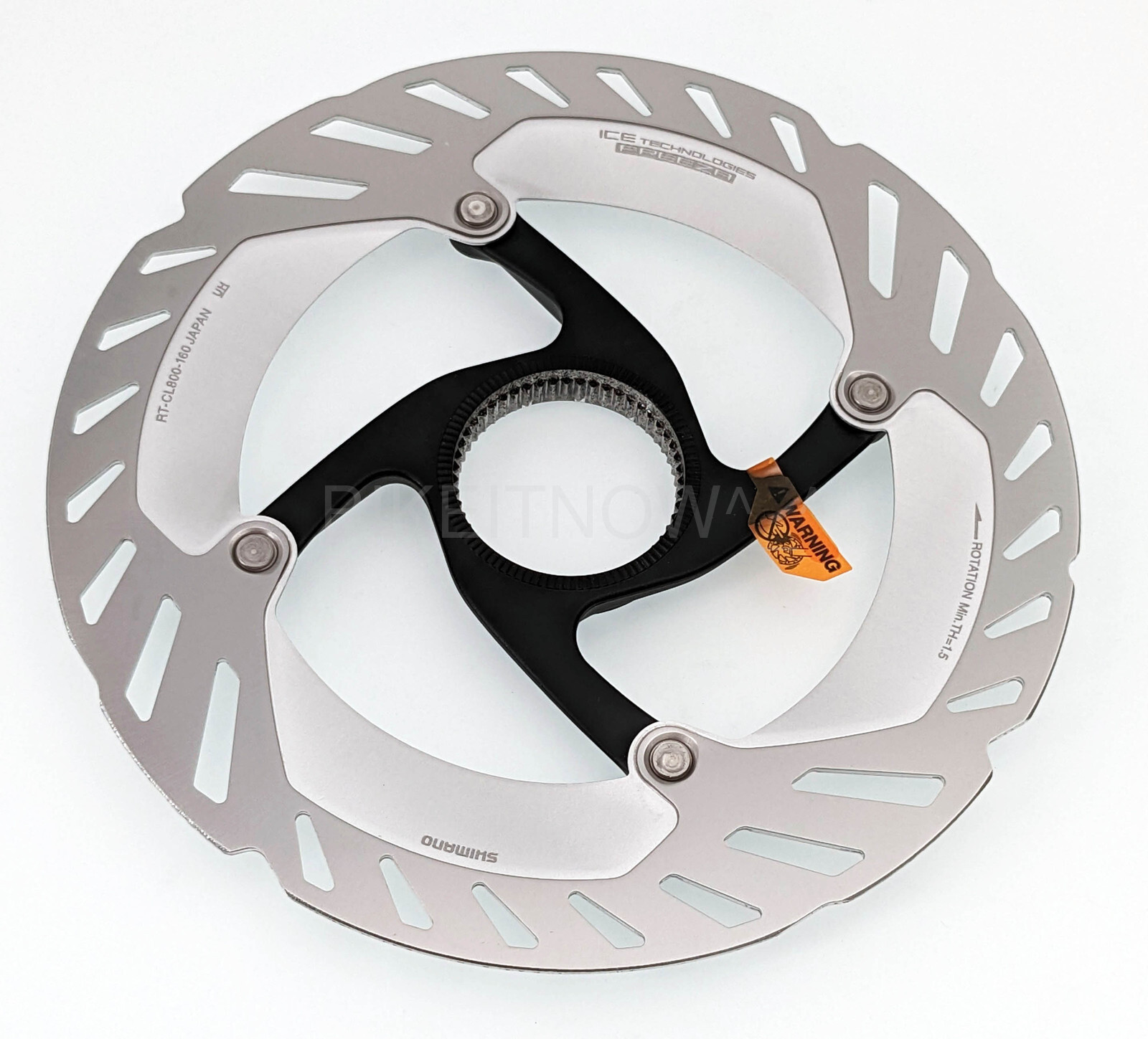 2023 Shimano GRX Bike RT-CL800 Center Lock Disc Rotor 160mm,ICE TECH FREEZA