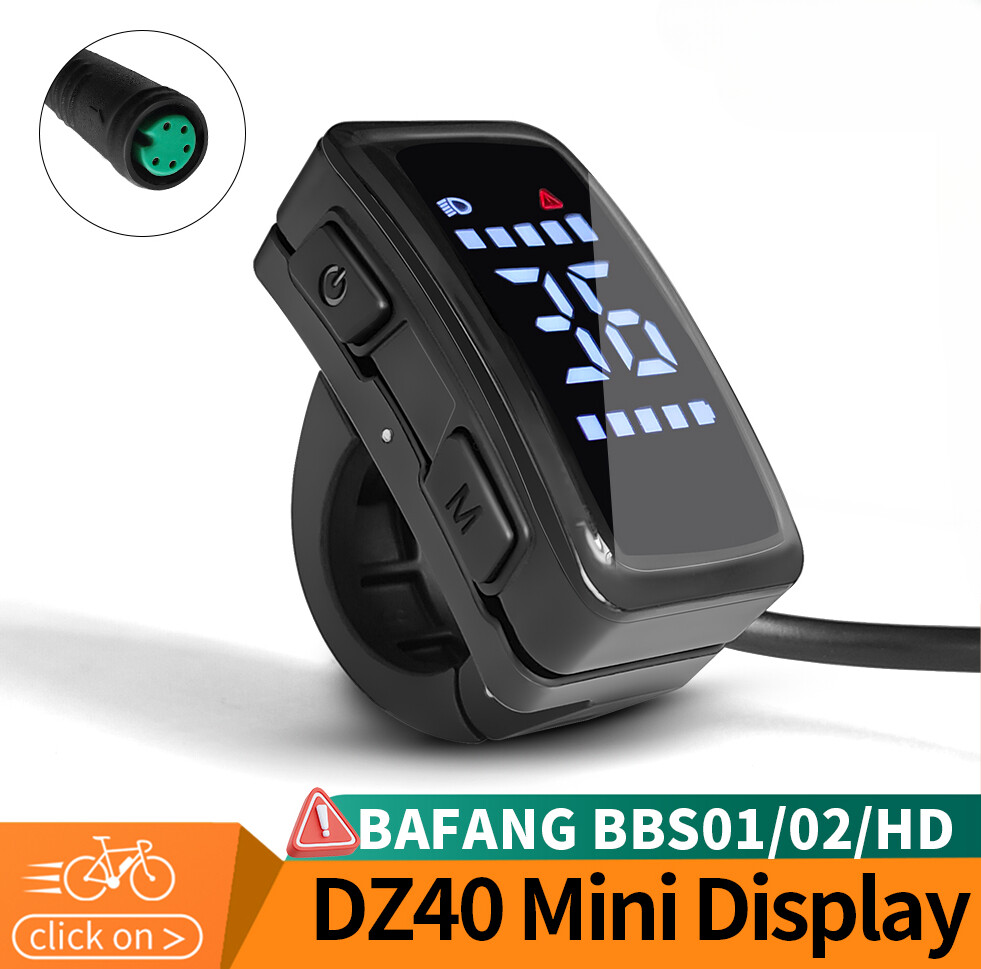Display E-bike Intelligent LCD Screen Waterproof for BAFANG BBS02B BBS01B BBSHD