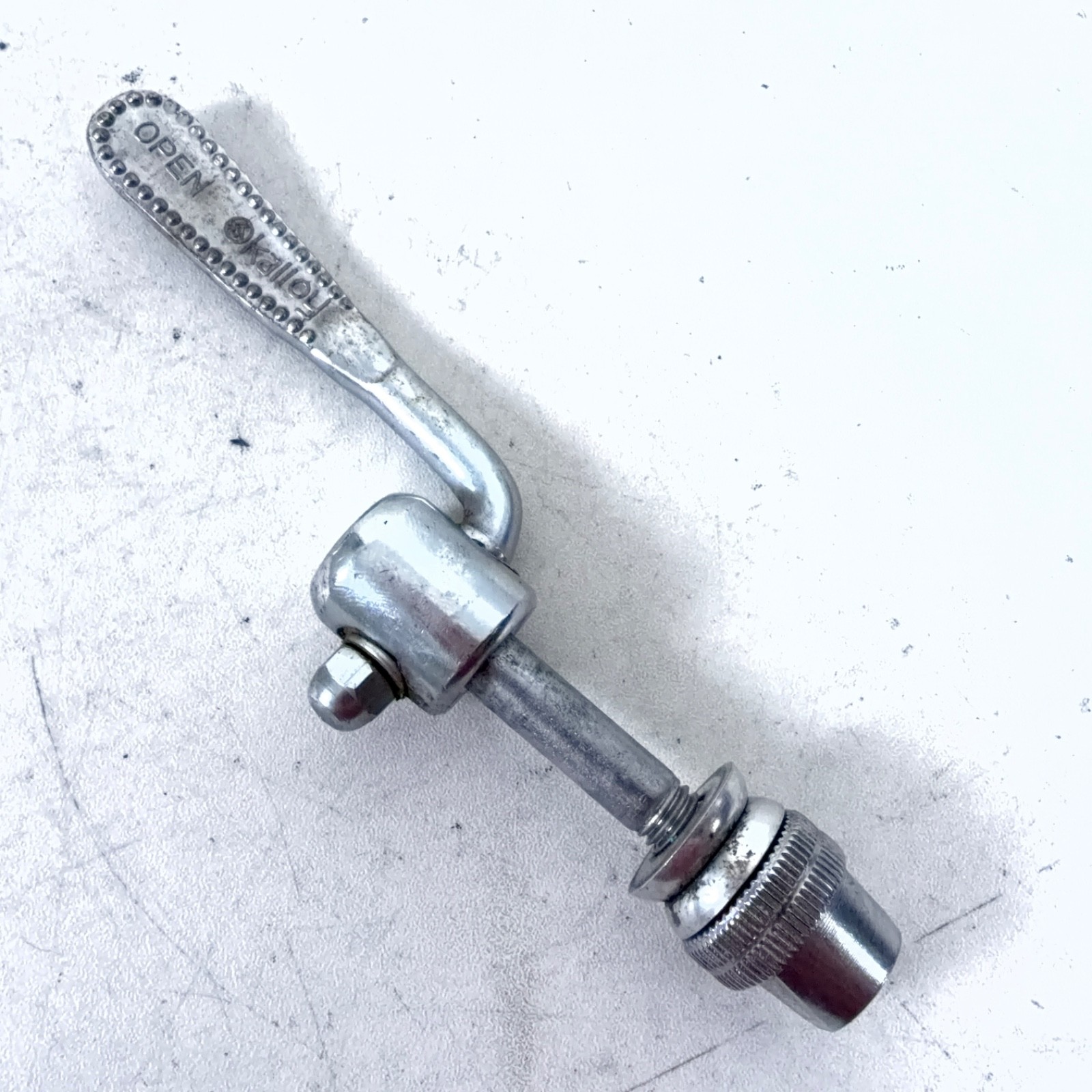 Kalloy Vintage Textured Seatpost Clamp Quick Release QR Bike