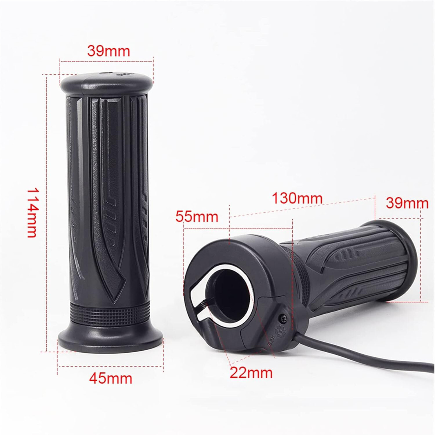 EBike Twist Speed Throttle Accelerator for 12V 24V 36V 48V Electric Scooter