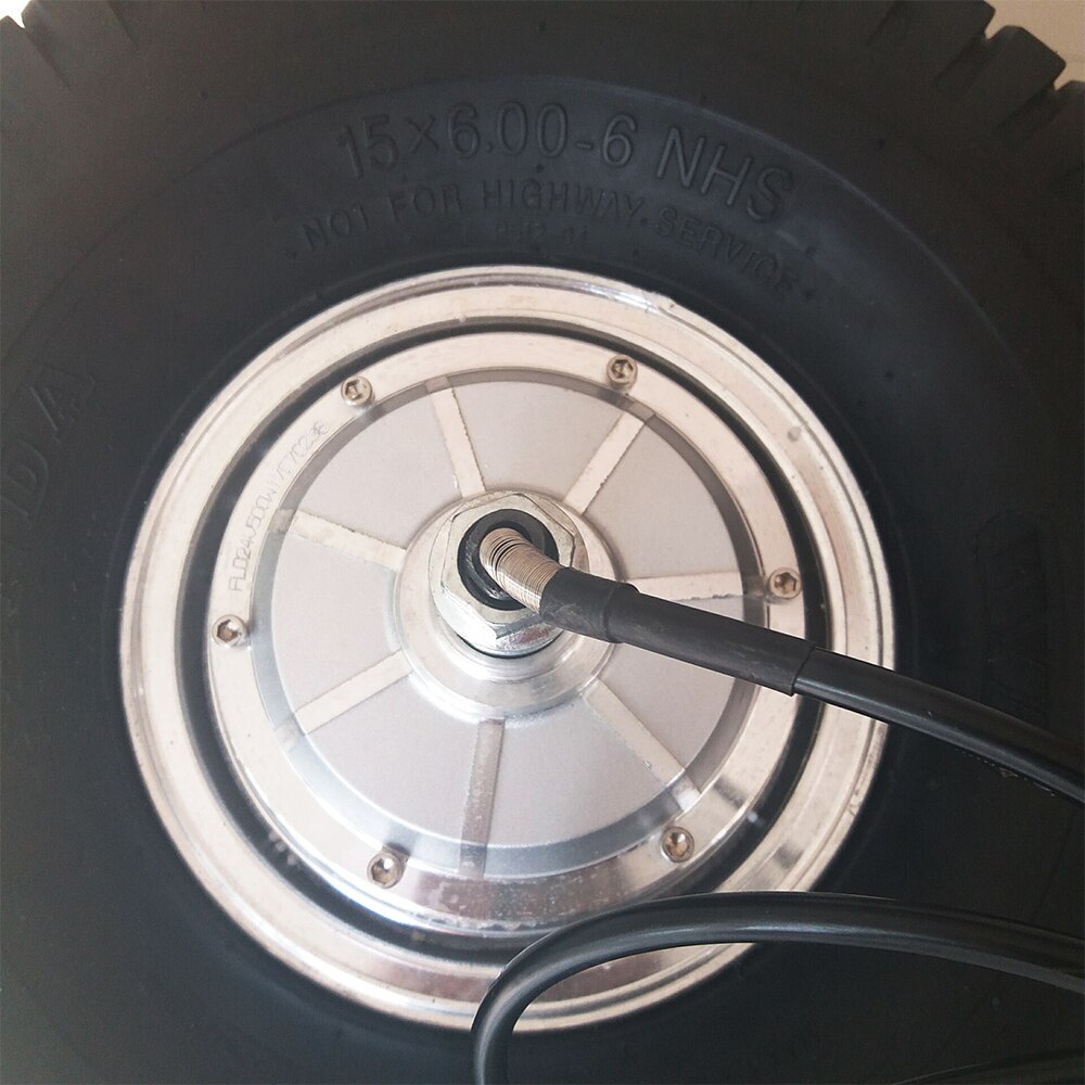15 inch 24V 36V 48V 350W 500W 800W DC Hub Motor Electric Bicycle Motor Wheel