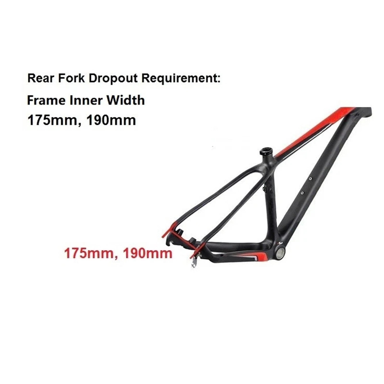 Bafang 48V 750W Ebike Rear Thread-on Fat Wheel Kit 20/24/26*4.0” 175mm 190mm