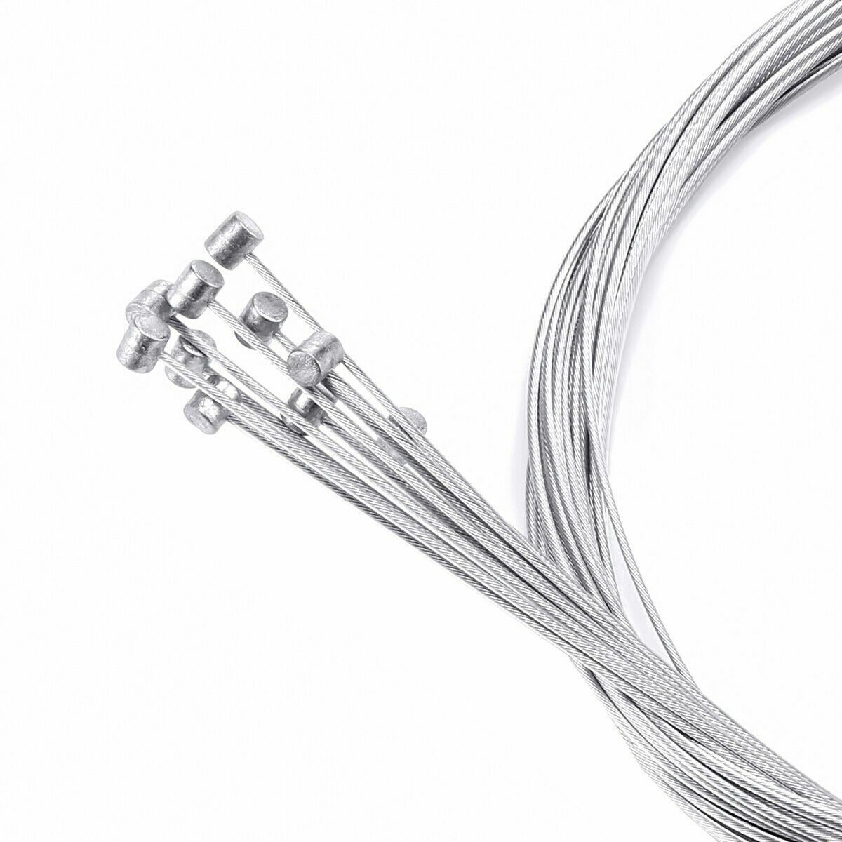 10PCS Bicycle Brake Inner Wire Cable Line For Front Rear Road MTB Bike Break 6FT