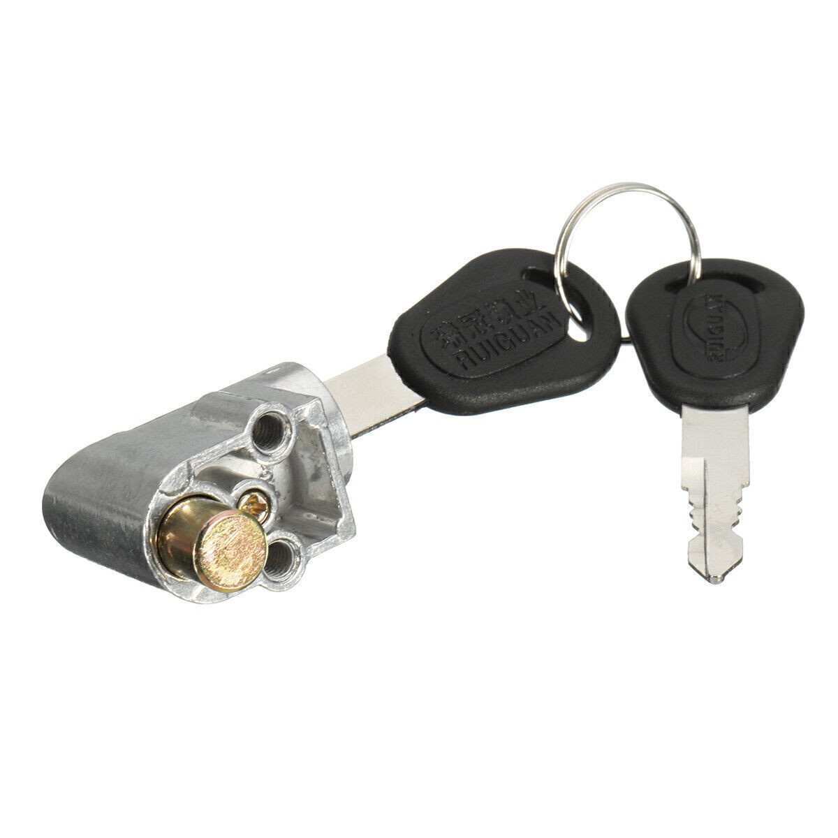 Universal E-Bike Motorcycle Scooter Battery Safety Lock Cylinder with 2 Keys