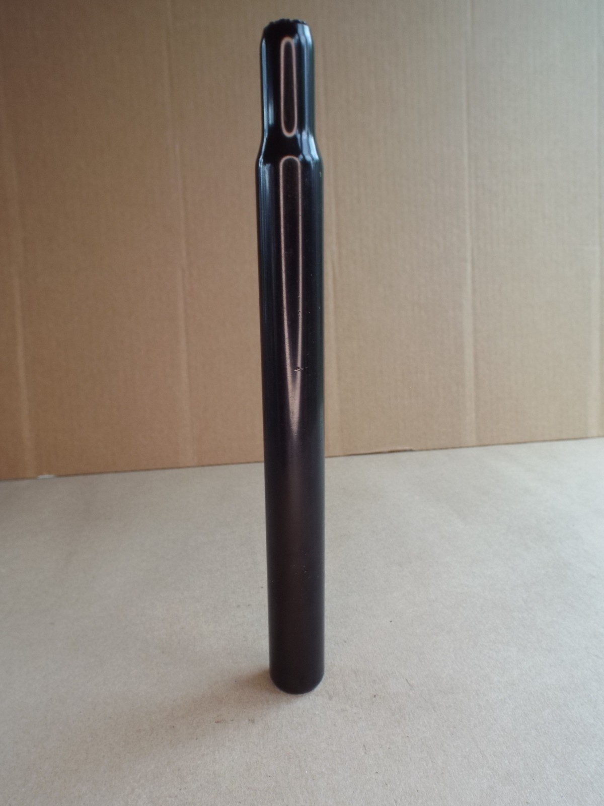 Leadtec Bicycle Black Straight Seat Post 28.8mm Length 12″ 305mm New Nice! (Read