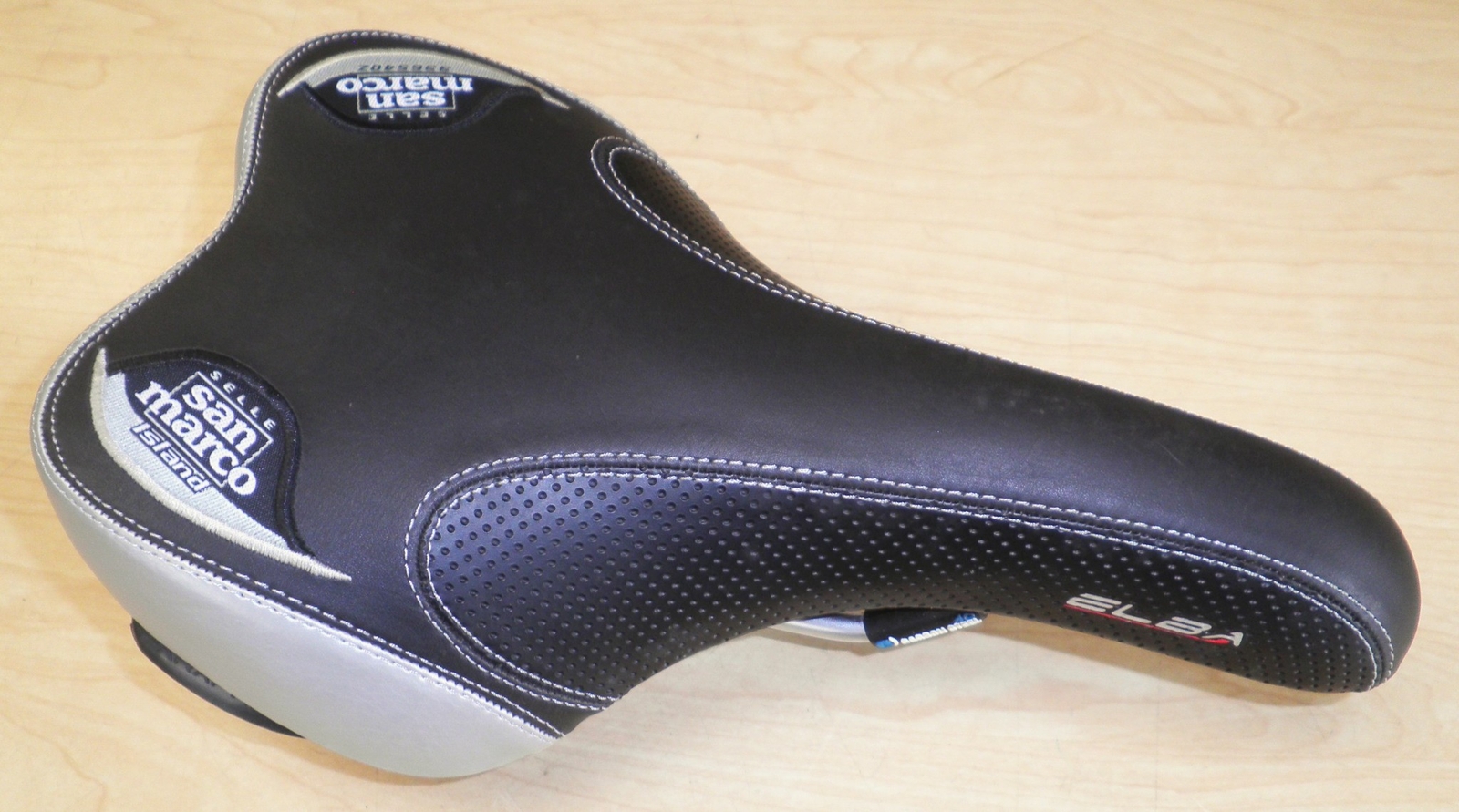 SELLE SAN MARCO ISLAND BLACK/GREY BICYCLE SEAT/SADDLE BIKE PARTS 511