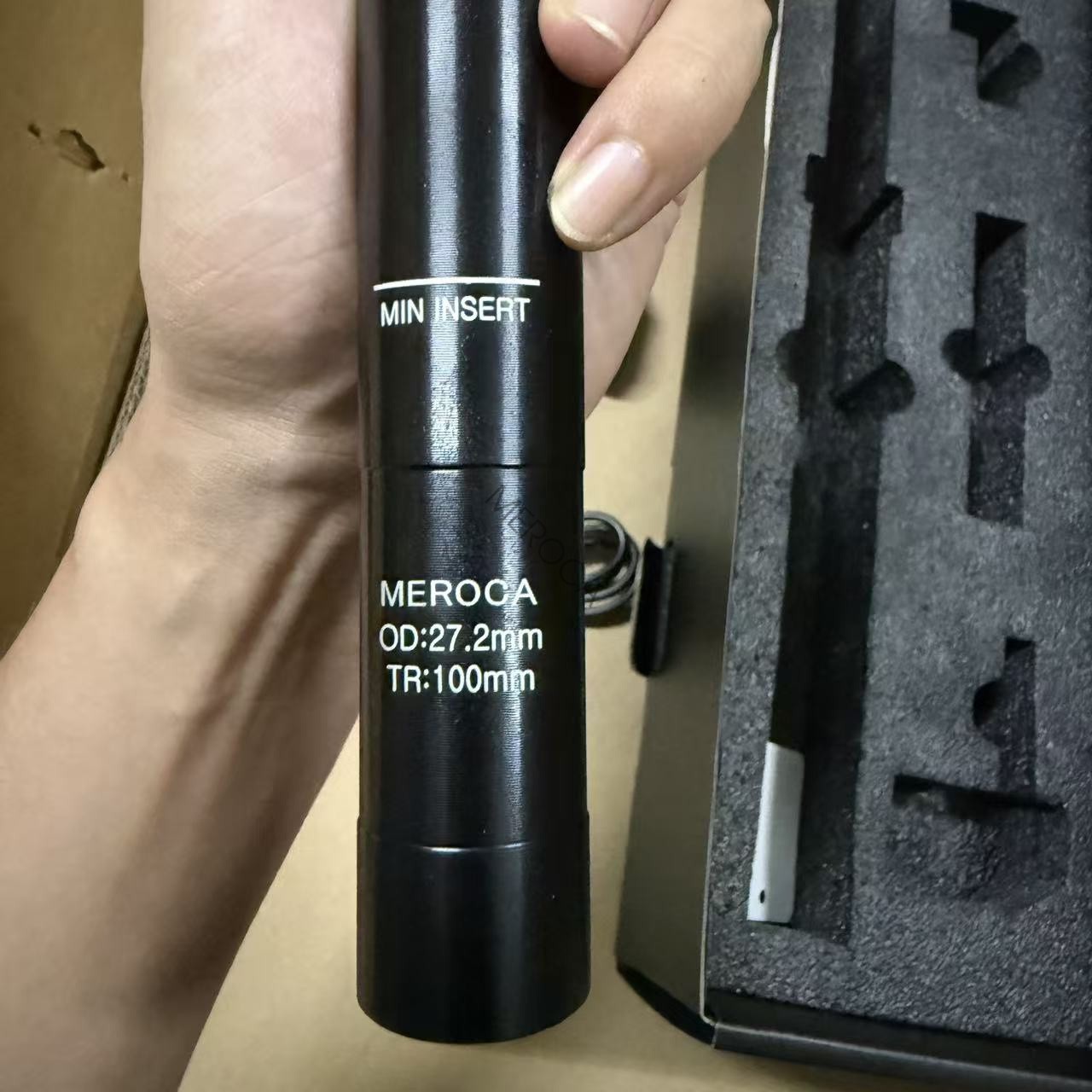 MEROCA Wireless Electronic Dropper Seatpost Bluetooth Seat Post 100/125/150mm