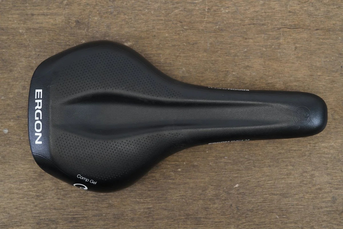 148mm Ergon SMC4-M Comp Gel Men TiNox Rail Road Saddle 279g