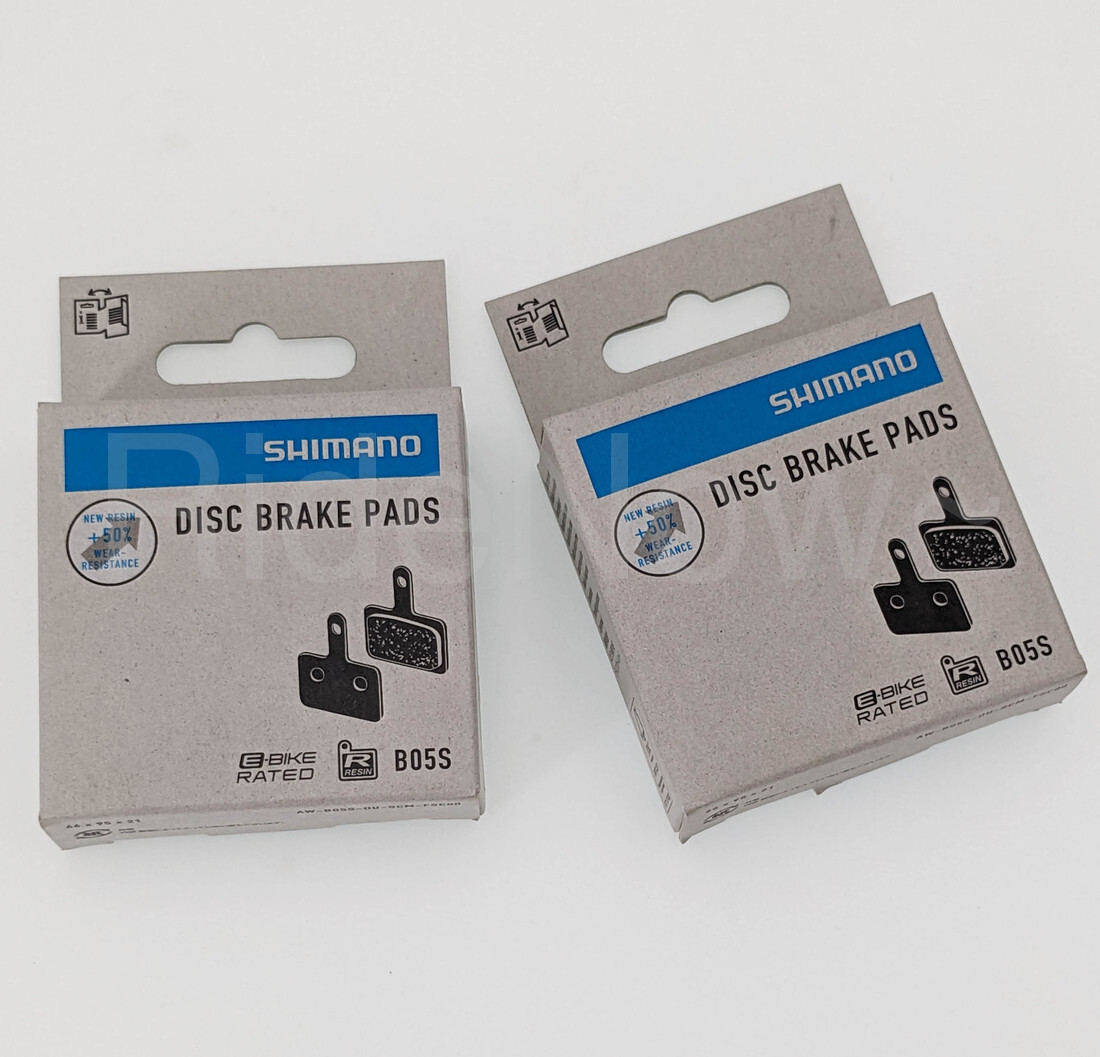 2Pr Shimano B05S RX Bicycle Resin Disc Brake Pads fit MT200 MT400 Altus Acera