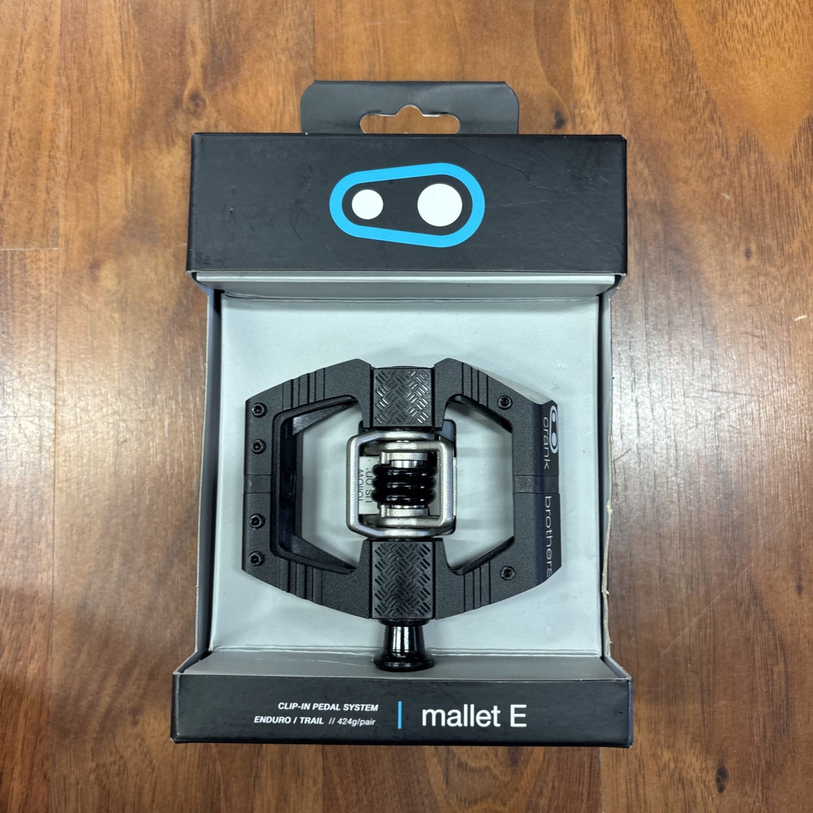 Crankbrothers Mallet E Clipless Platform MTB Pedals Matte Black New in Box