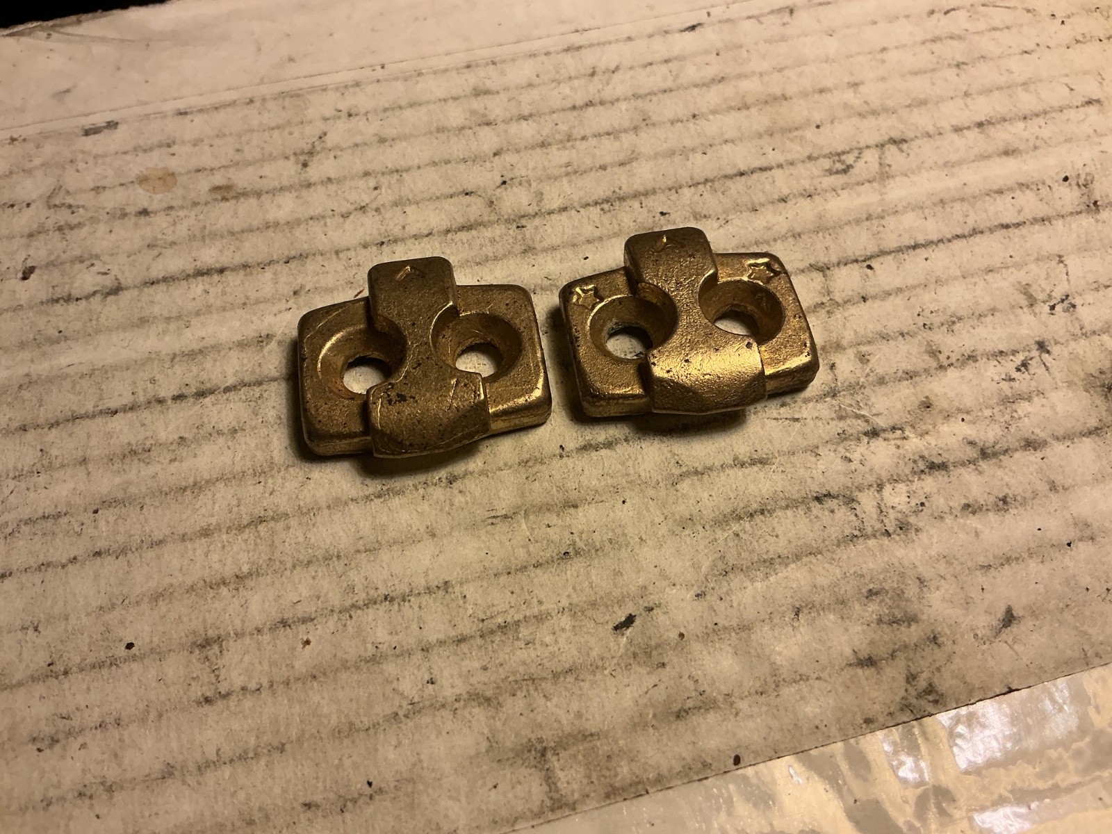Time ATAC pedal cleats w/2 stars