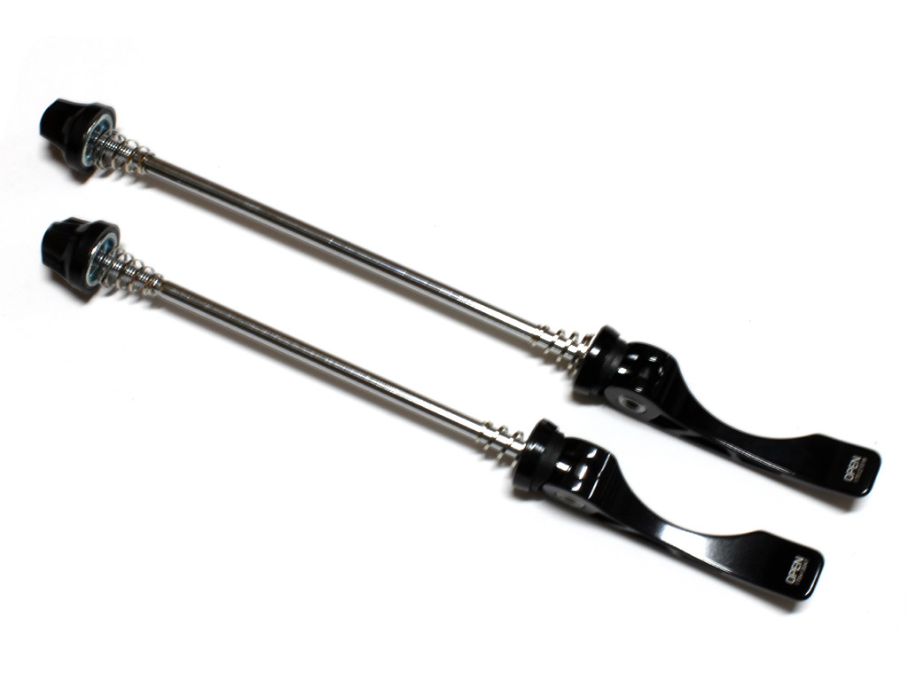 American Classic MTB Bike CroMo 100/135 mm Quick Release Skewers Black