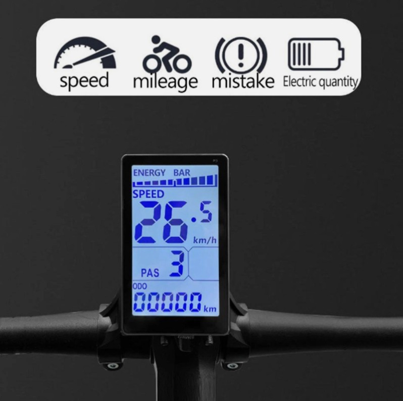 Screen Display Replacement for Lectric XP 2.0/3.0 Mountain Bike Electric Scoot