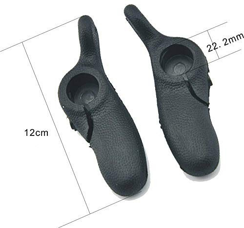 Ergonomic Antislip Handlebar Ends for MTB City Bikes – 22.2mm, One Pair