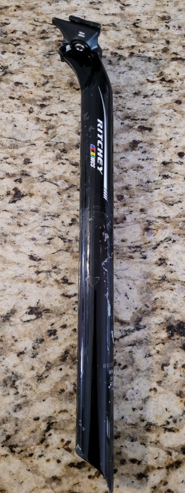 Ritchey WCS Link Seatpost 31.6x400mm Wet Black 20mm Offset Twin Bolt