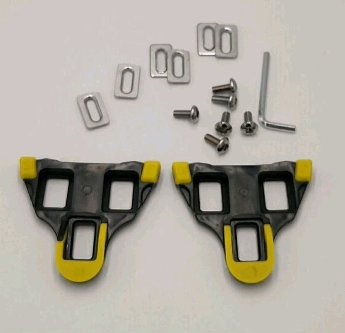 For Shimano Cleat Bike Pedal 6 DegreesFloat fit 105 Ultegr SM-SH11 SPD-SL 3pk