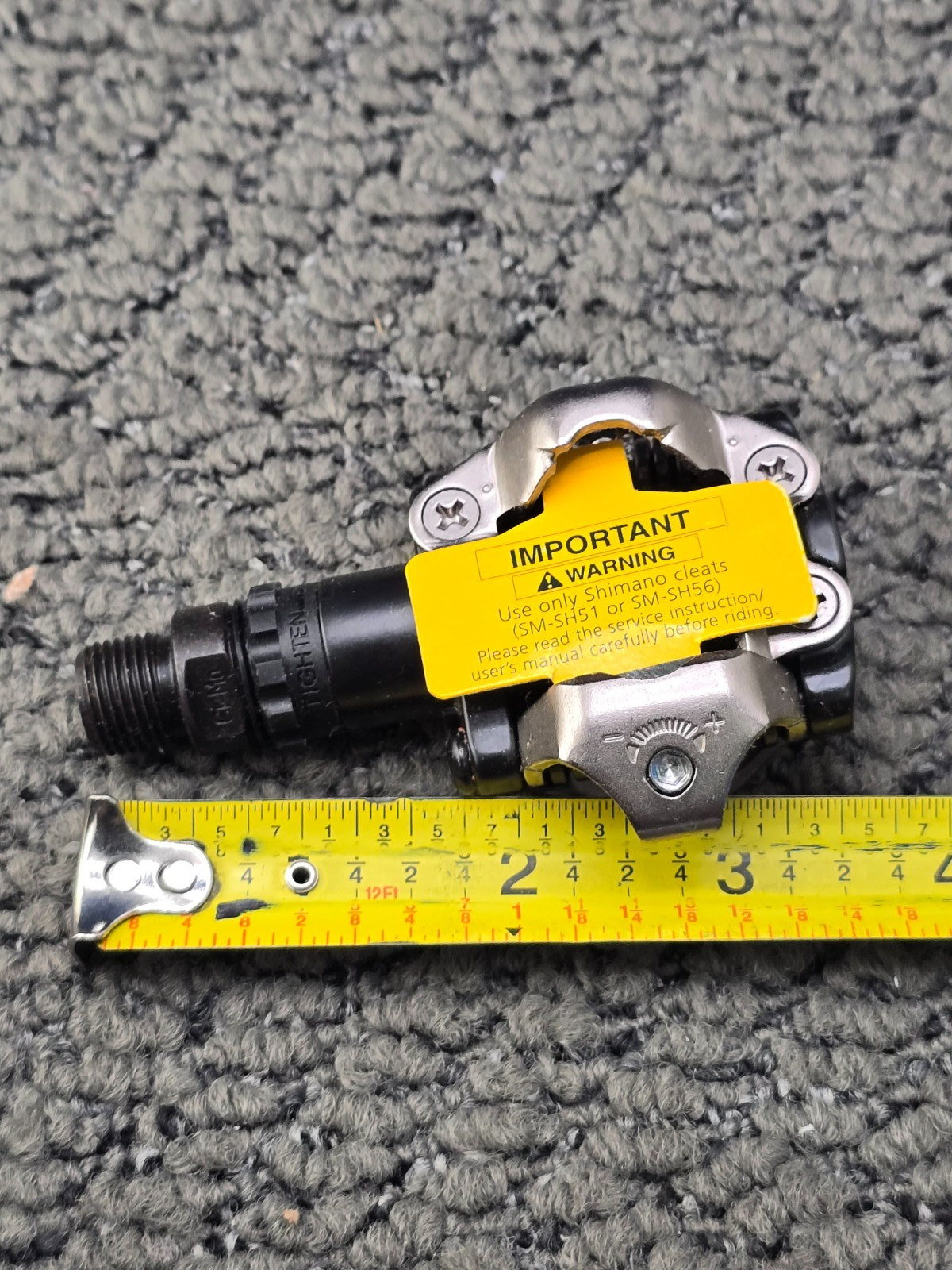 (1 Pair) Shimano PD-M520 SPD Durable Left & Right Clipless Pedals SM-SH51 Cleats