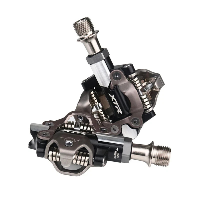 Shimano XTR PD-M9100 SPD MTB/XC Race Pedals with Cleats – Pro Bike Pedal Set