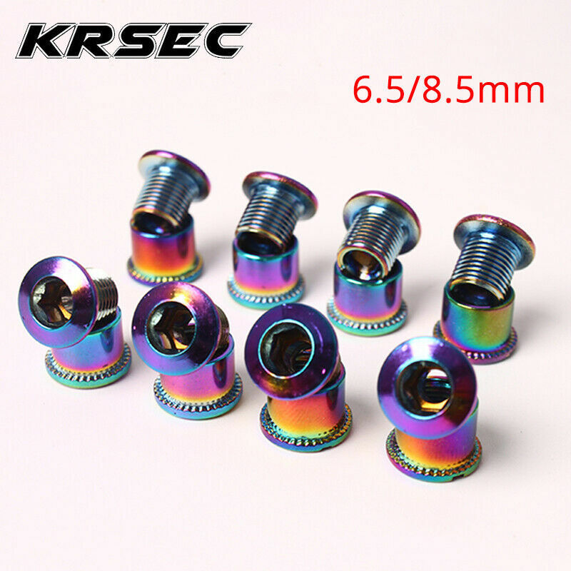 4/5PCS MTB Road Bike Chainring Bolts Single/Double/Triple Crank Screws Sprocket