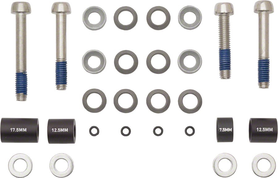 Avid/ SRAM 20mm Post Mount Disc Brake Adaptor, Fits 180mm Front and 160mm Rear