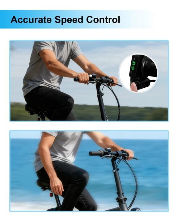 48V Throttle Display Accelerator Grip Fit for Jetson Haze Folding E-Bikes Y16