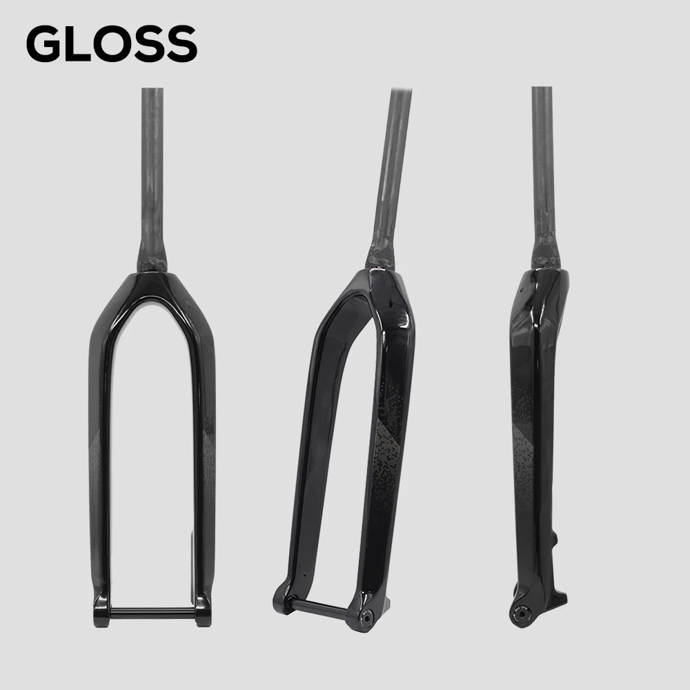 26 27.5 29ER Carbon Mountain Bike Fork 15*110mm Boost Disc Brake Max 3.0 Tire