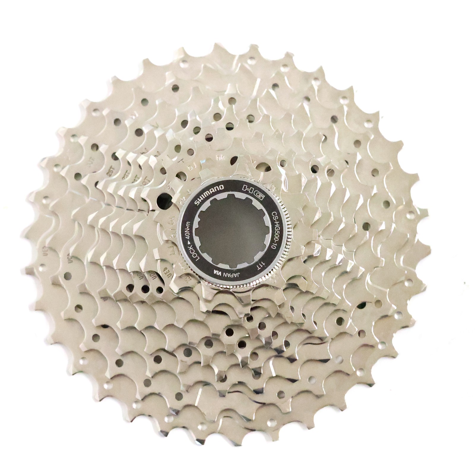 Shimano CS-HG500 Cassette 10-Speed 11-34T HG Mountain Road Bike Silver