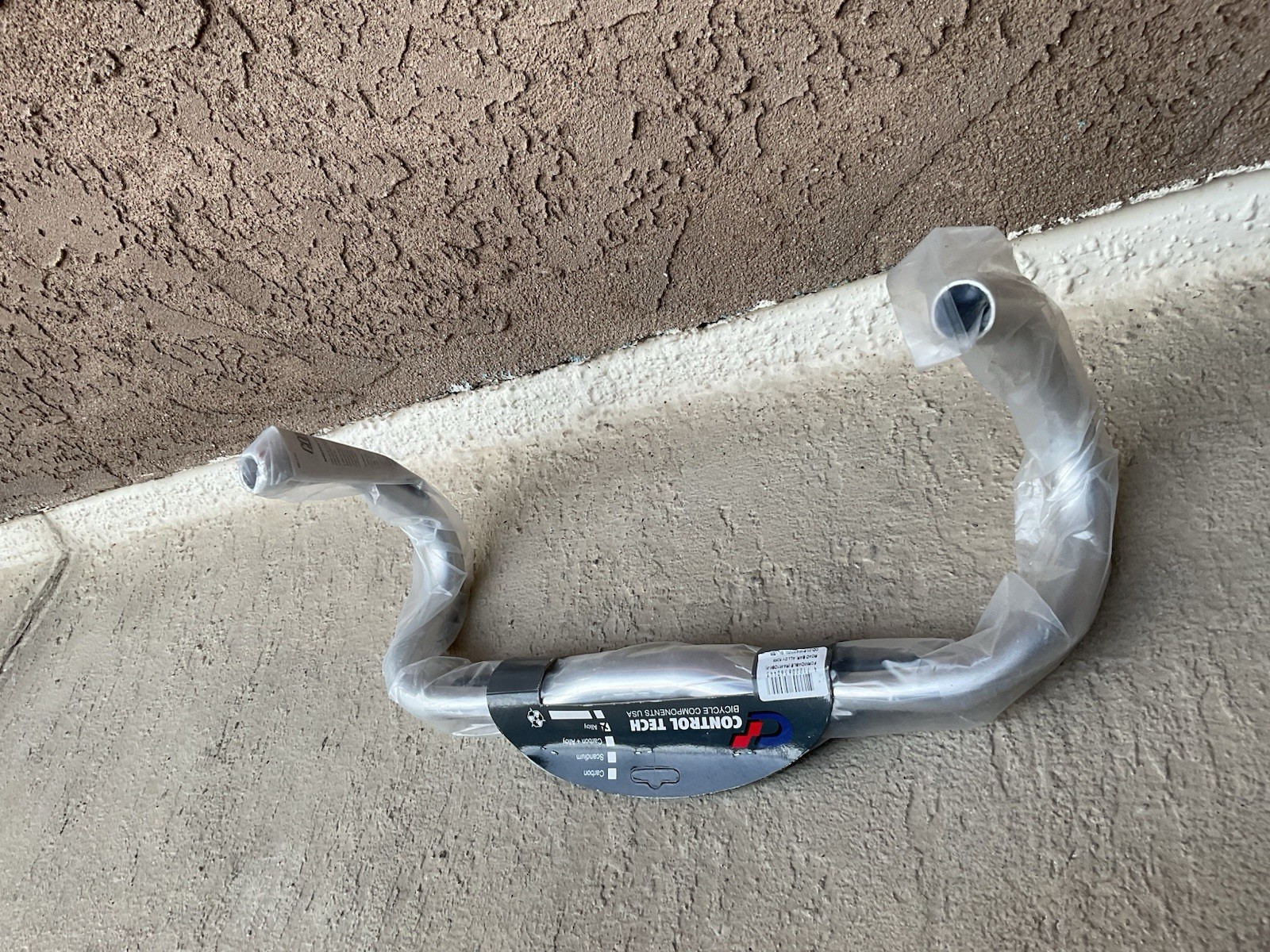 NEW Silver Controltech Formidable Alloy 42mm x 31.8mm Road Drop Bar Handlebar
