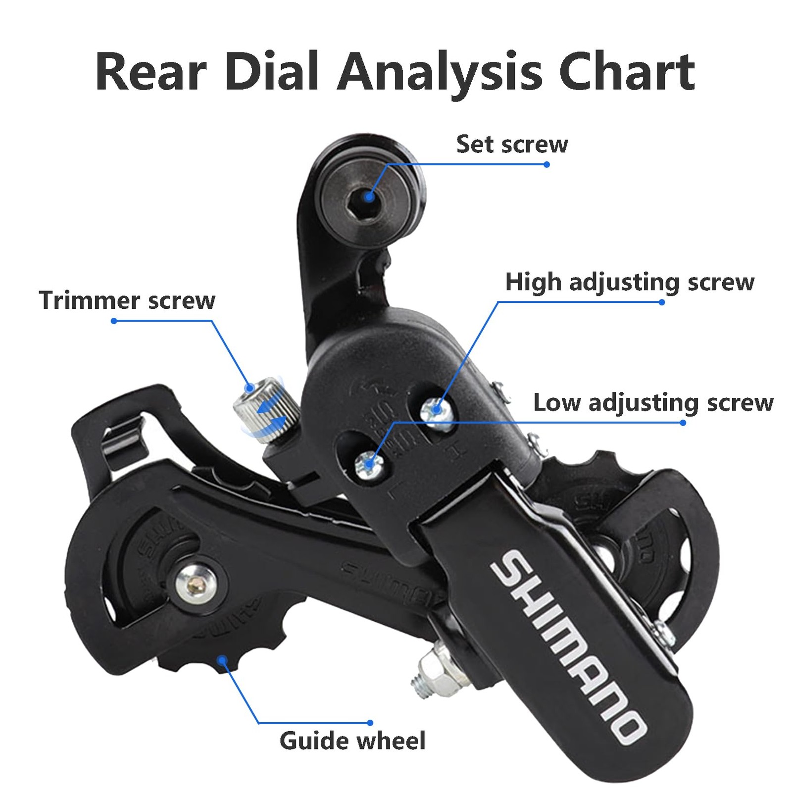 Rear Derailleur RD-TZ31A 6/7 Speed Direct/Hanger Mount for Mountain Bike