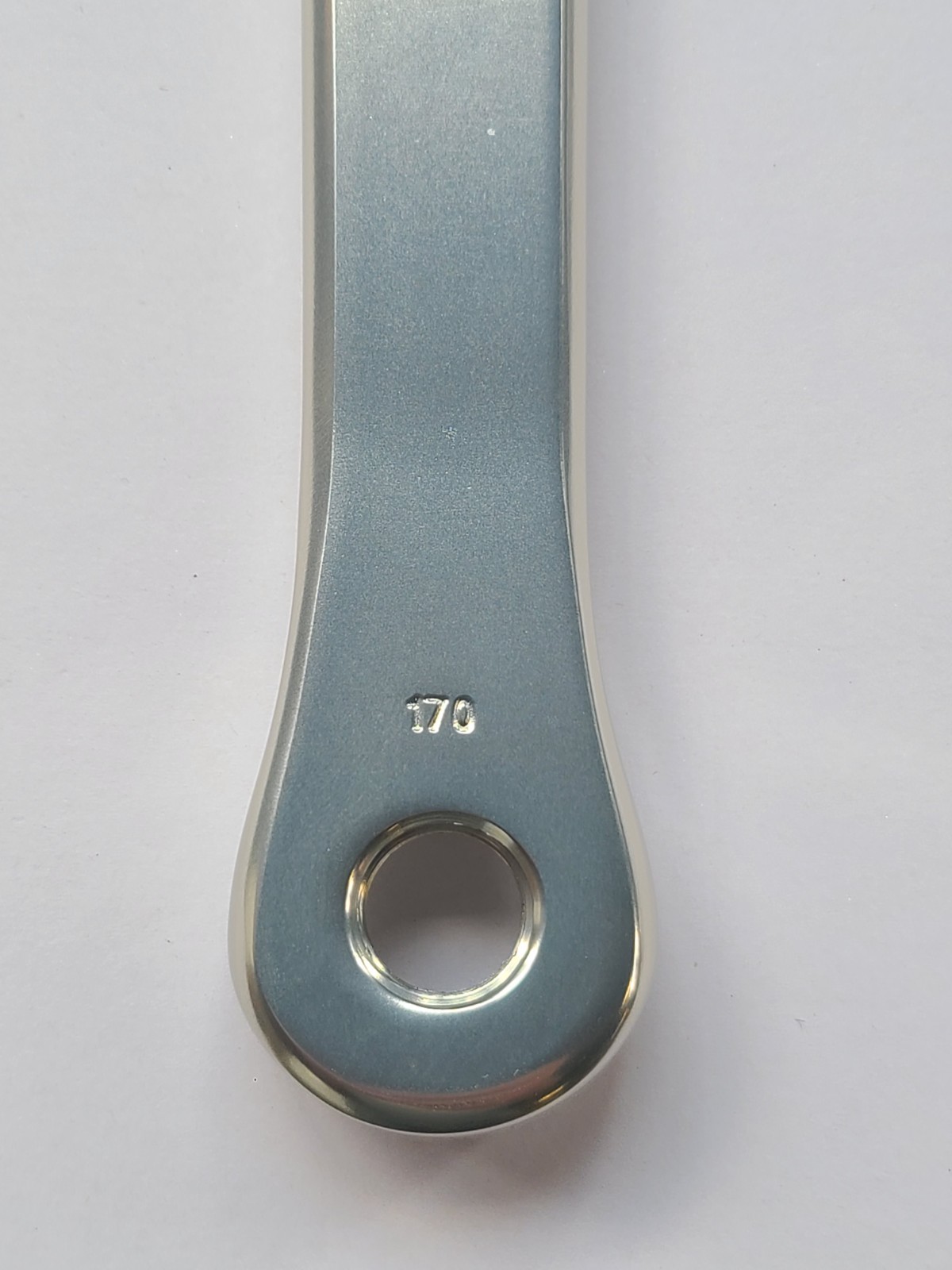 Blue Lug YMC Crankset, 1x 40t Chainring, 170mm, Square Taper, Silver, Japan