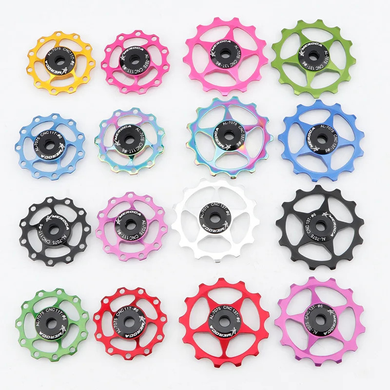 2PCS Bike Derailleur Jockey Wheels 11T/13T for Shimano SRAM 8-11 Speed MTB Road