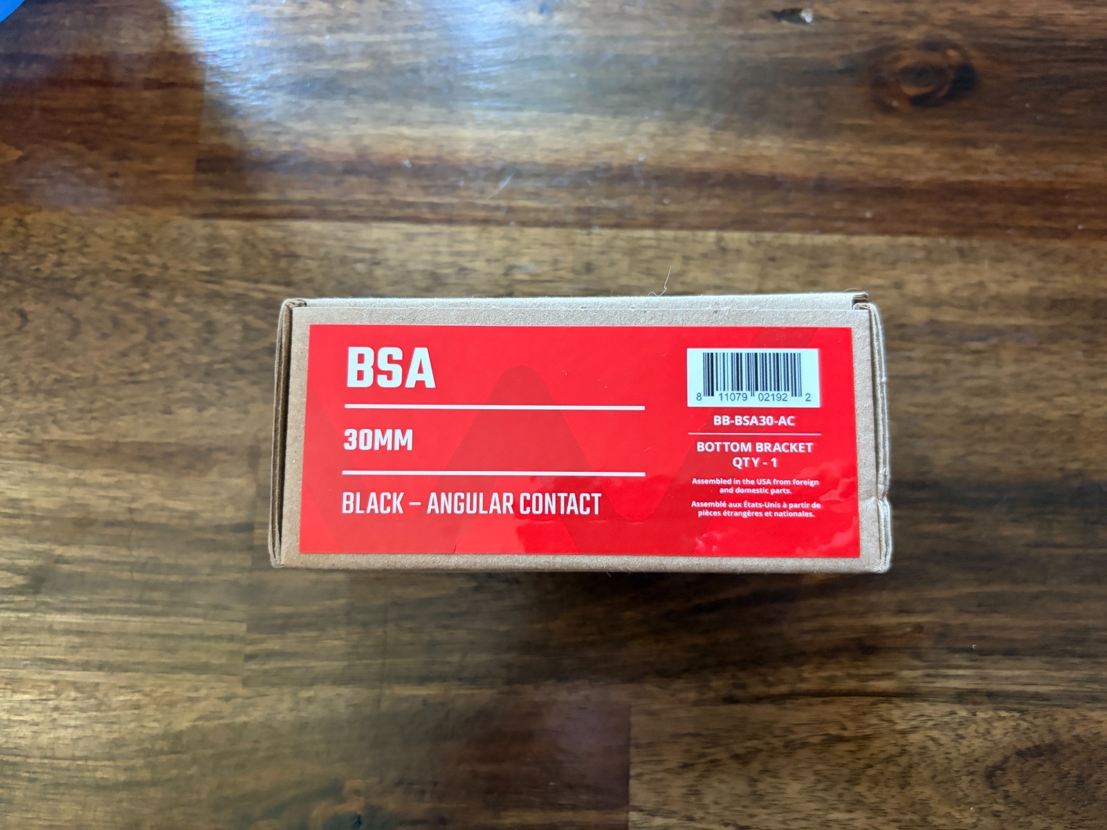 Wheels Manufacturing BSA 30mm BB Bottom Bracket (Angular Contact)