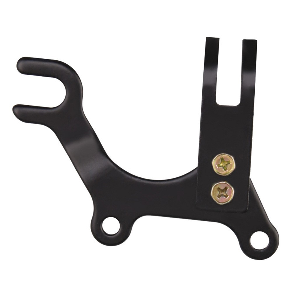 Approx. 4mm/0.16in Modified Bracket Black Stainless Steel 12*9*3.6cm Nice