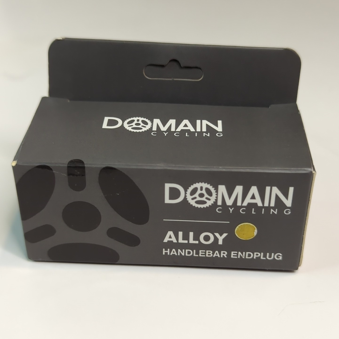 Domain Cycling Alloy Handlebar Endplugs New Set of 2 Gold Color