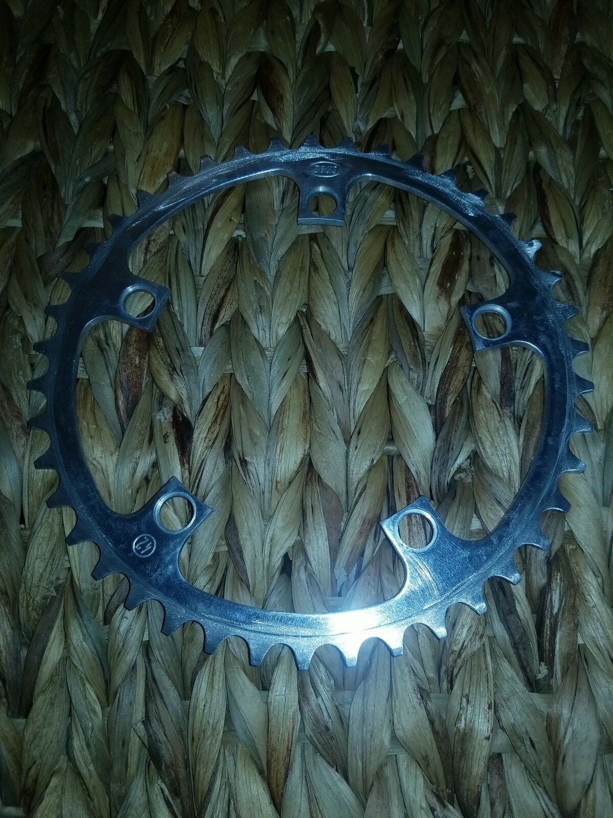 [W] Vintage Zeus Road Chainring 42t x 119mm BCD Silver