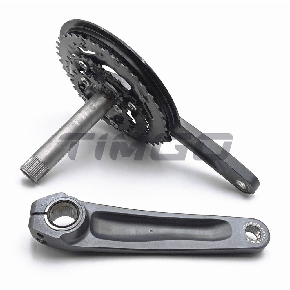 Shimano Alivio FC-M4050 3×9 Speed Crankset 40-30-22T HollowTech II SM-BB52
