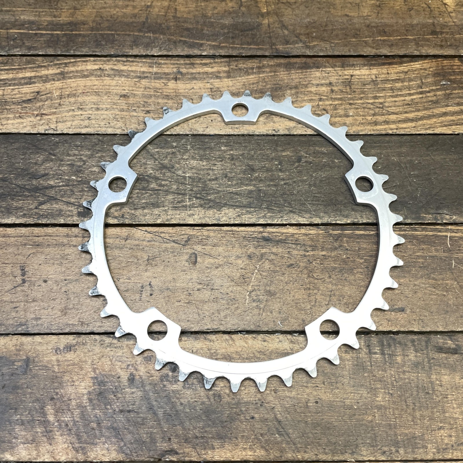 Vintage Sugino Chainring 42T 144 BCD 5 Arm 42 Silver Road Bike Alloy AJ