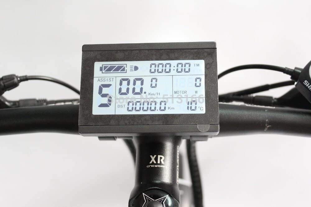 Ebike 48V 1500W 24″ Fat Tire Front Wheel Conversion Kit,Hub motor with sw900 LCD
