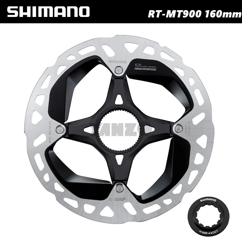 Shimano RT-MT900 160mm Centerlock Disc Brake Rotor Includes Lock Ring-OE