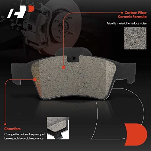 Rear Ceramic Brake Pads Set Compatible With Mercedes-Benz Models – G55 AMG,