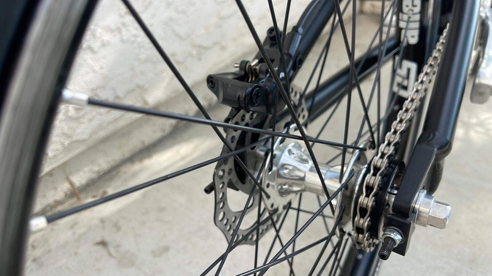 BMX Disc Brake Conversion rotor Adapter For The Small side of A Flipflop Hub!!