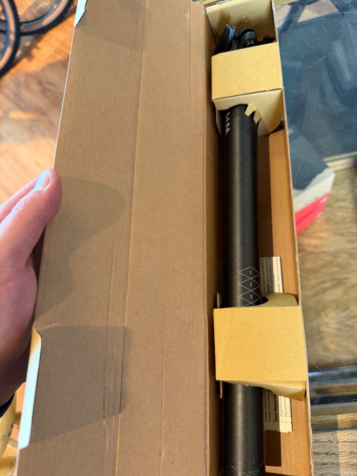 WHISKY No.7 31.6mm Carbon Seatpost – Lightweight, Durable, 400mm, Matte Finish
