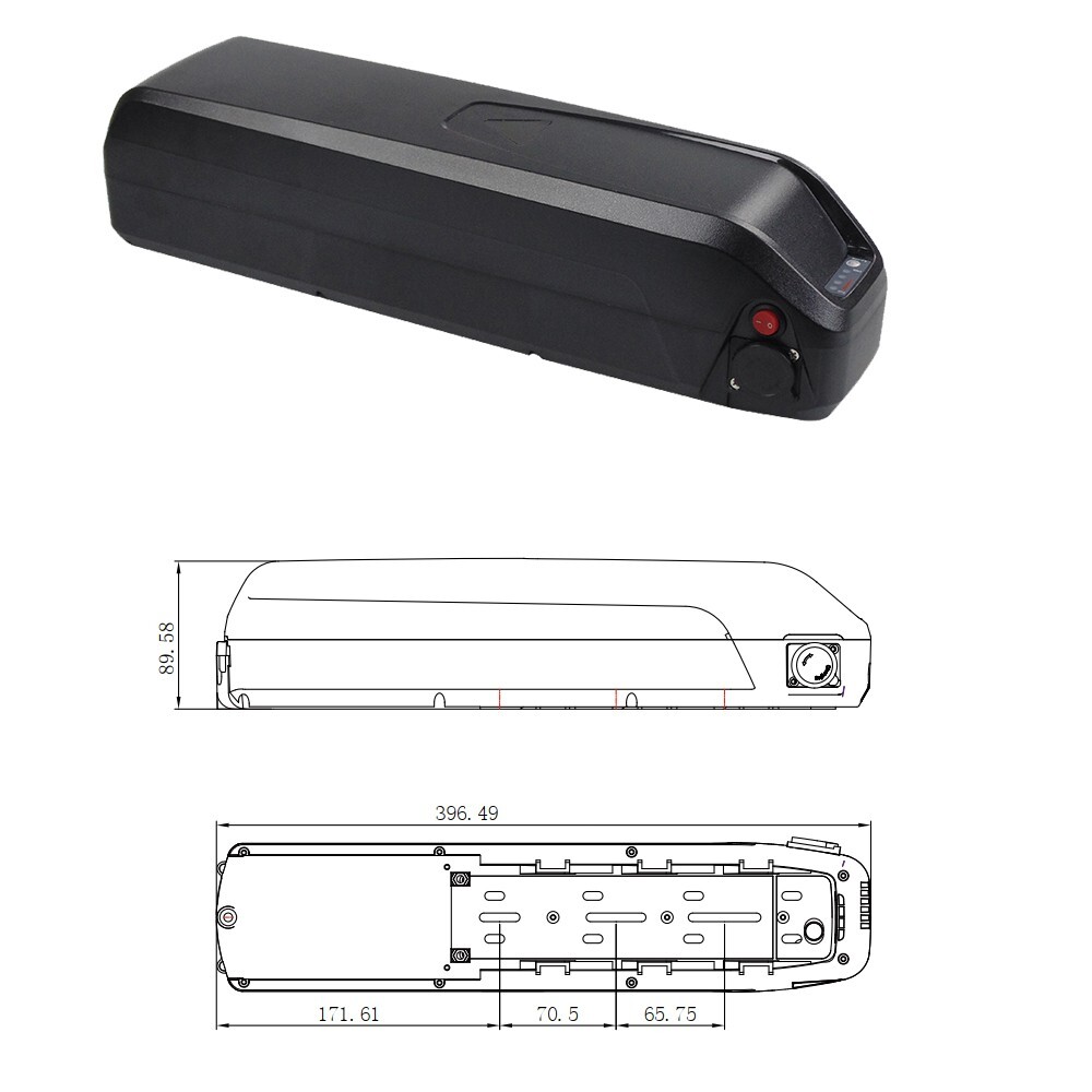 36V 13Ah eBike Battery Replacement for TotGuard 26″ Electric Bike T-266