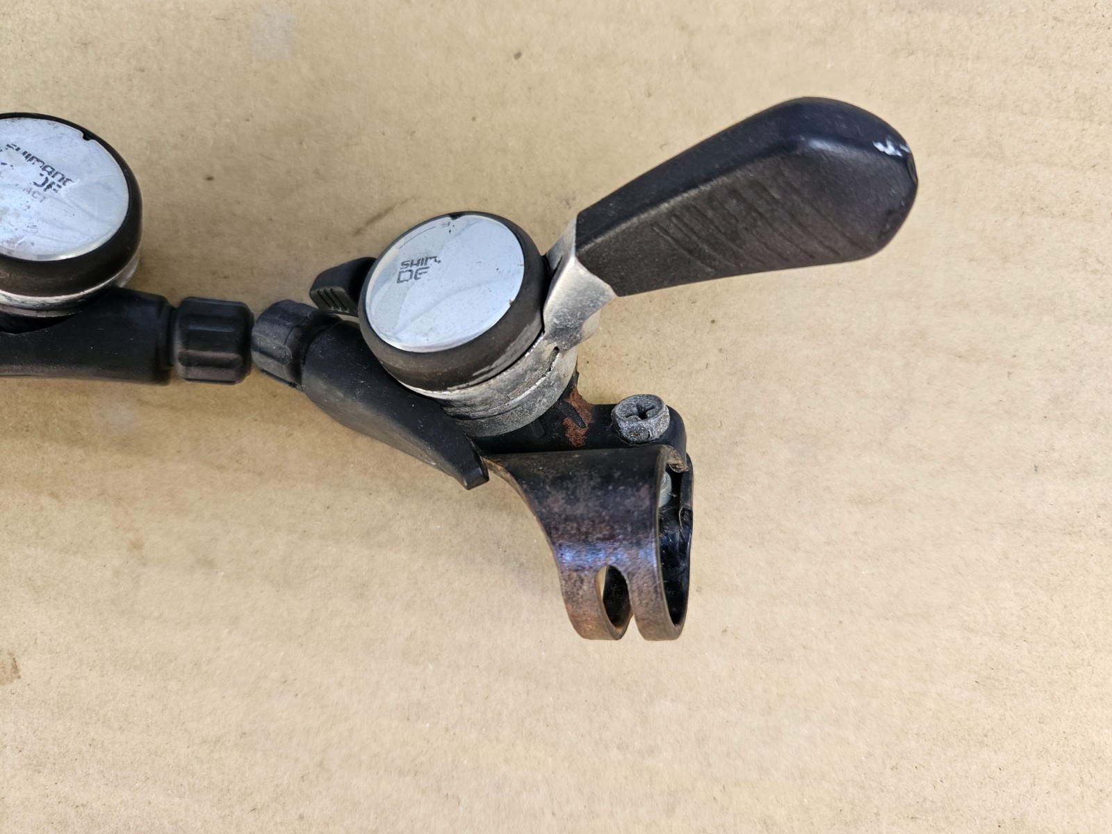 Vintage Shimano Deore 3×7 Thumb Shifters Indexed SIS 7 Speed SL-MT62 Japan