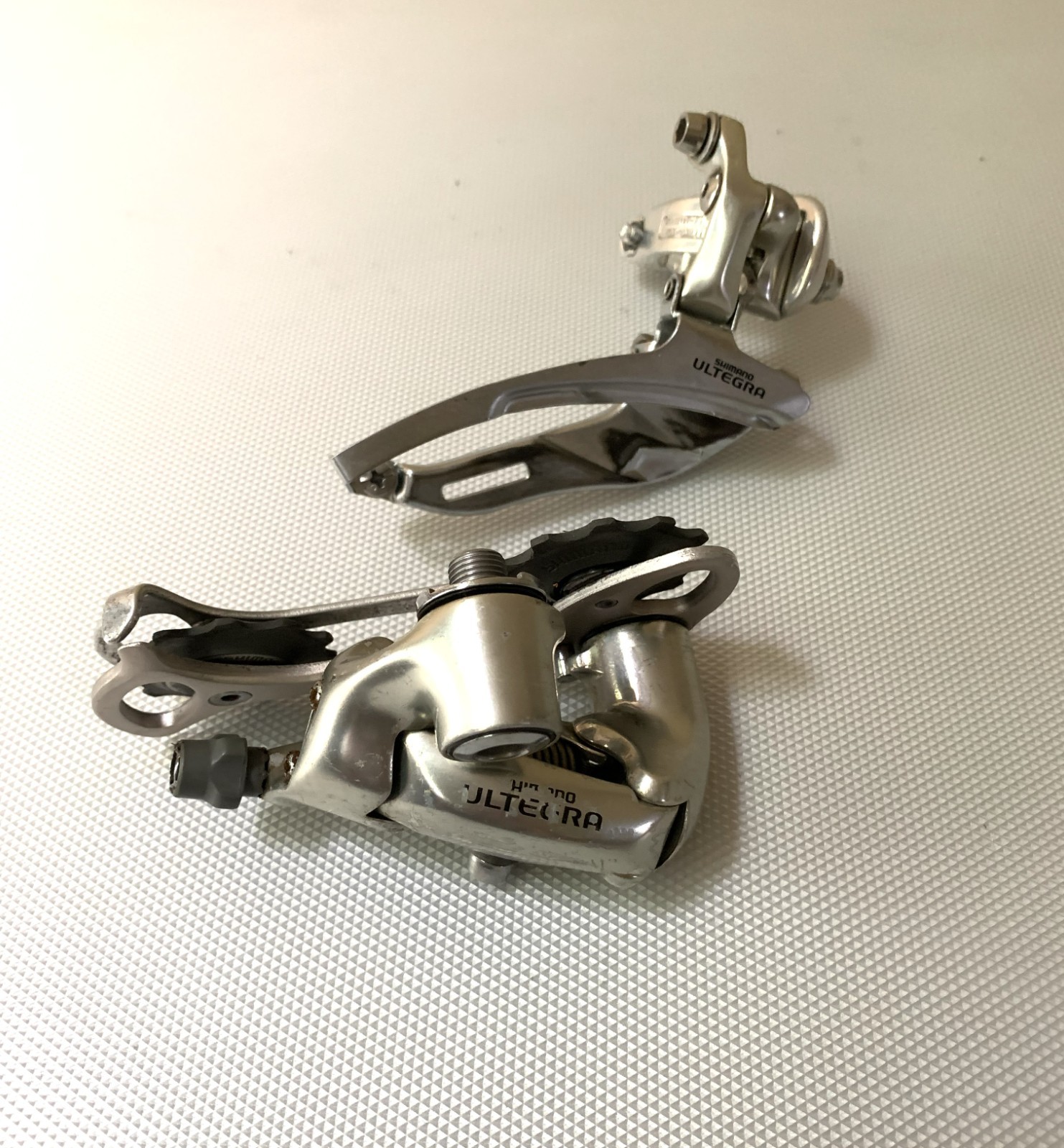 Shimano Ultegra 6500 Derailleur Set Front and Rear 3 x 9 Speed Road Bike – USED
