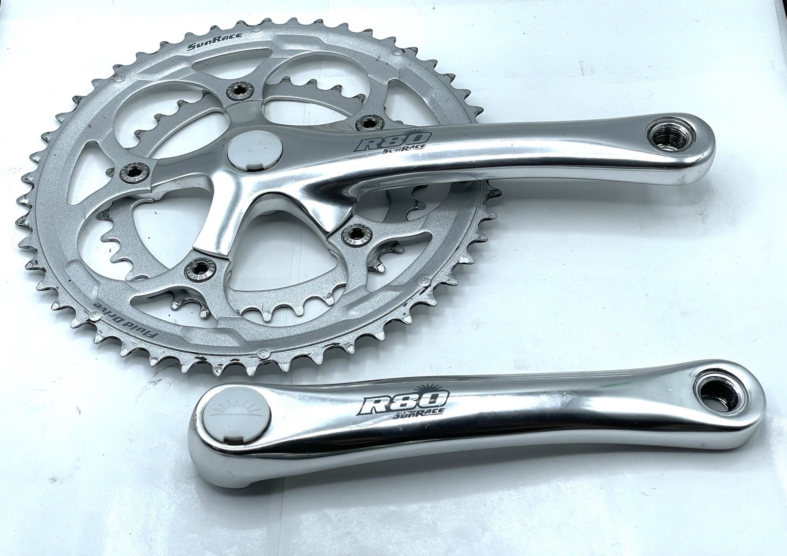 Sunrace R80 Crankset 170mm Compact 50/34 Road Bike / Touring