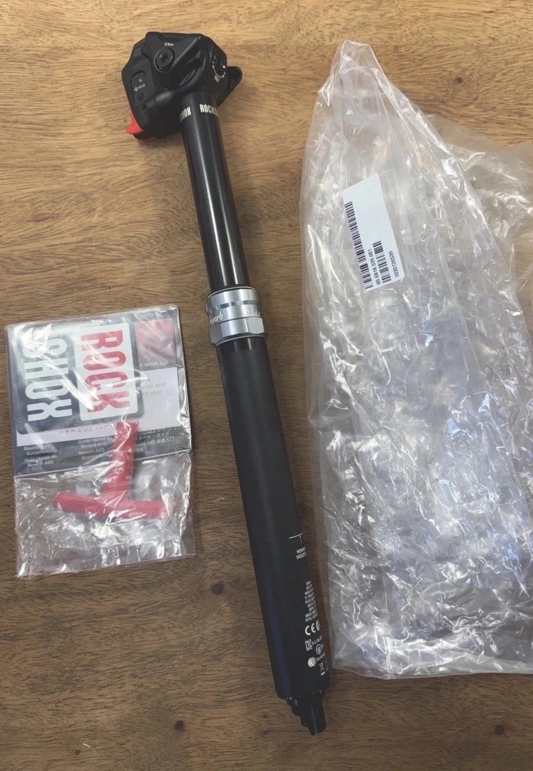 Rockshox Reverb Axs Dropper Seatpost 30.9 125mm 390mm New OE