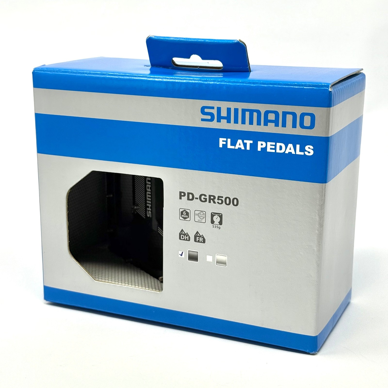 Shimano PD-GR500 Flat Platform Pedals Mountain Bike Off-Road Black New In Box