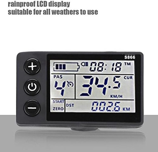 High-Performance 36V-48V LCD Display Brushless Controller for Electric Scooters